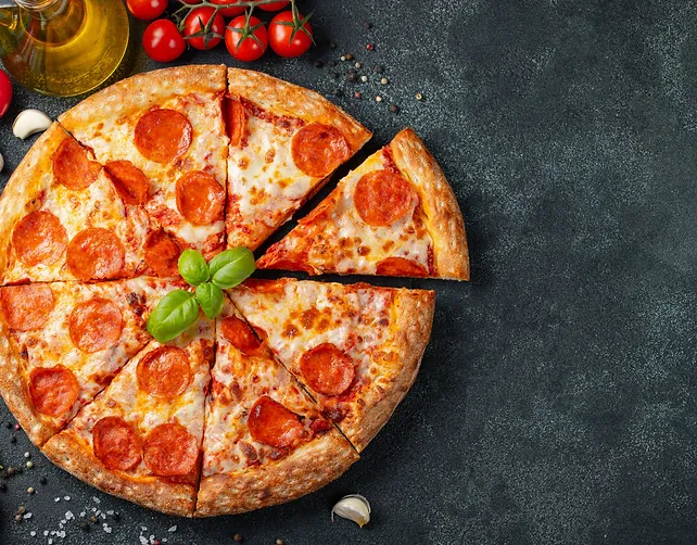 Tropical pizza